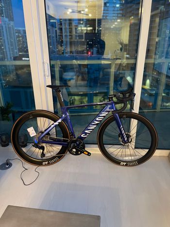 Used Canyon Aeroad CFR Di2 2024 2024 Road & Gravel, Purple — image 6 of 6
