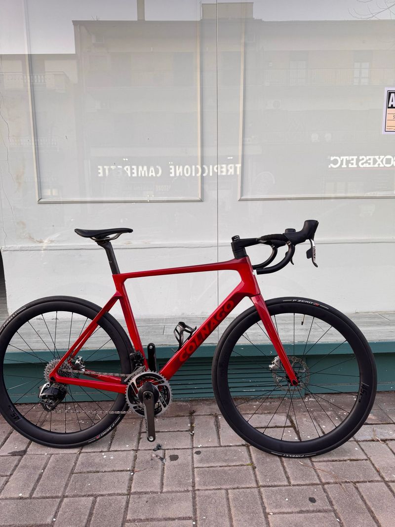 Used Colnago V4Rs Disc Red AXS w/Fulcrum Racing 600 Wheels 2023 2023 Road & Gravel
