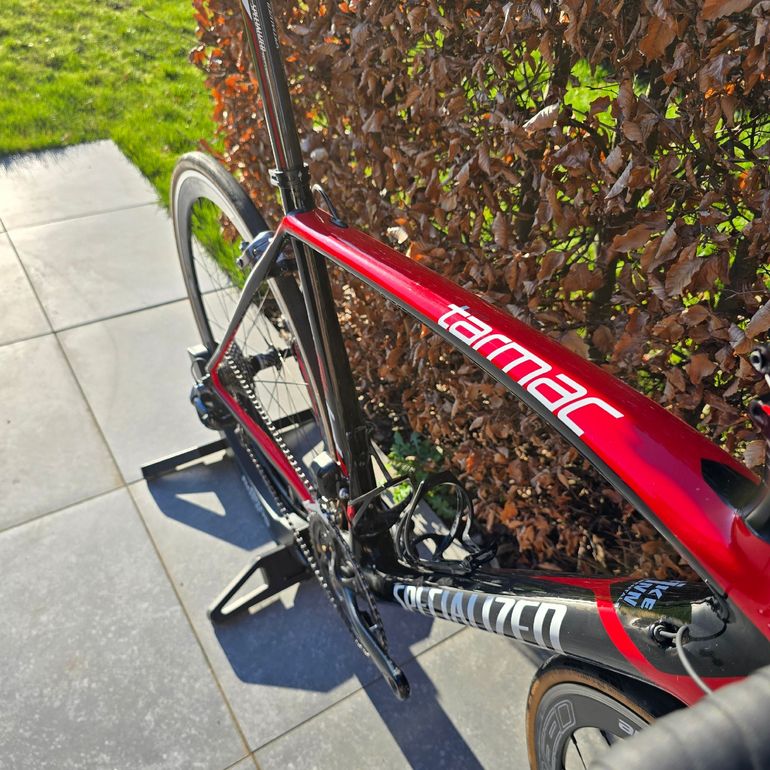 Used Specialized Tarmac SL4 Comp Ultegra Di2 2014 2014 Road & Gravel, Black — image 7 of 8