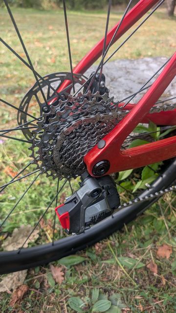 Van rysel Edr SRAM Rival 2024 Road & Gravel usato, Rosso — immagine 2 di 5