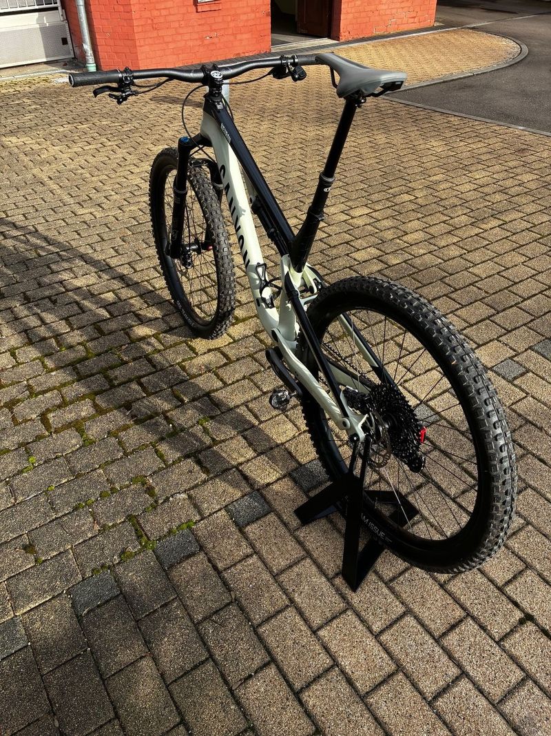 Used Canyon Neuron CF 9 SL 2022 2022 Mountainbike, White, 29 — image 3 of 10