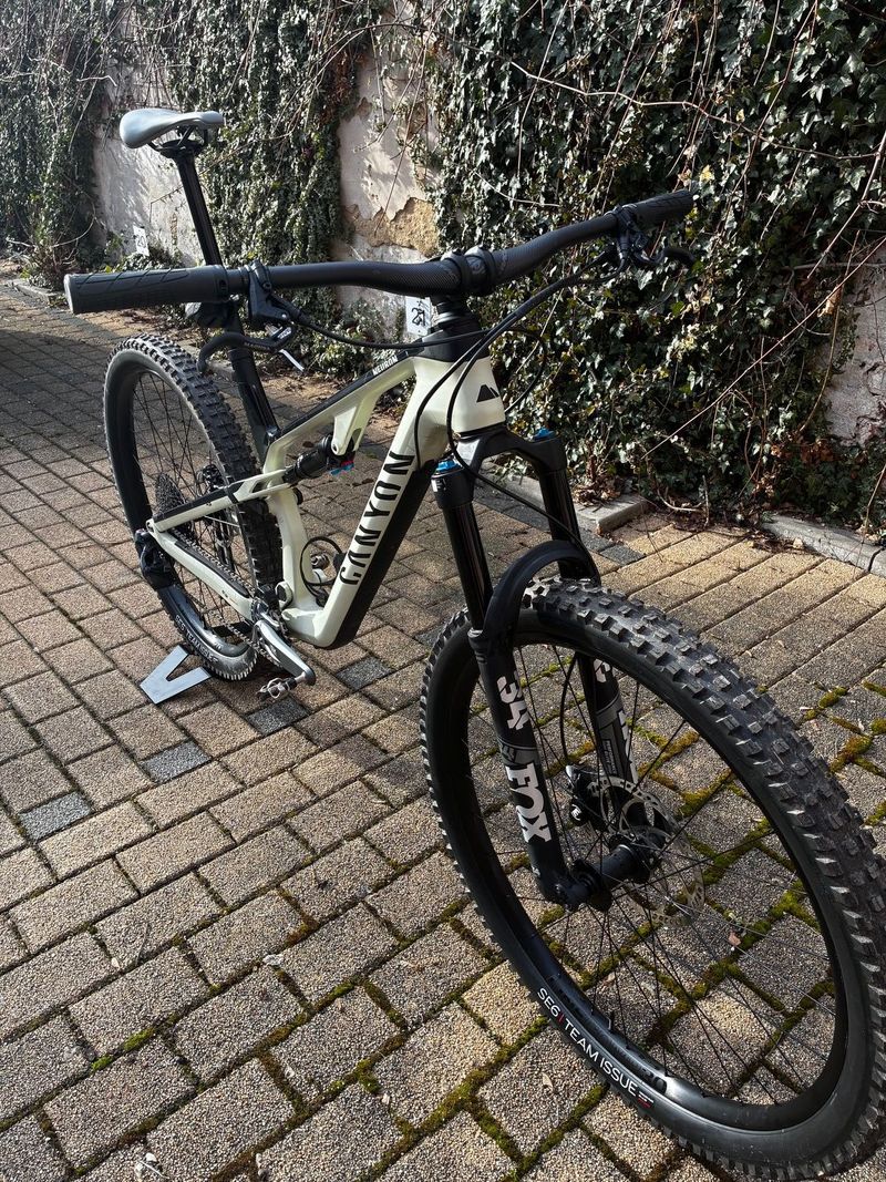 Used Canyon Neuron CF 9 SL 2022 2022 Mountainbike, White, 29 — image 2 of 10