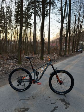 Used CUBE Stereo Shimano SLX 2021 Mountainbike, Light Gray — image 1 of 8