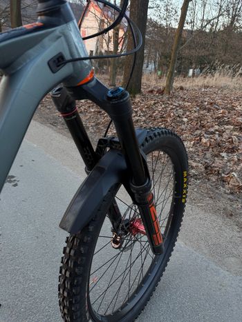 Used CUBE Stereo Shimano SLX 2021 Mountainbike, Light Gray — image 7 of 8