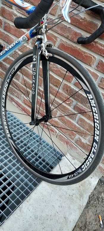 Used Colnago C40 B-Stay 2004 Road & Gravel, Blue — image 4 of 11