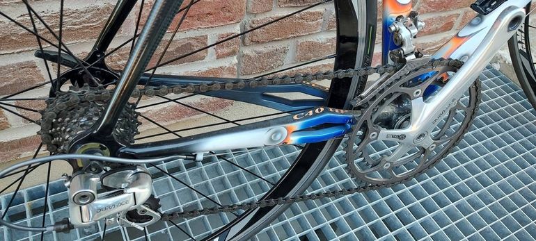 Used Colnago C40 B-Stay 2004 Road & Gravel, Blue — image 2 of 11