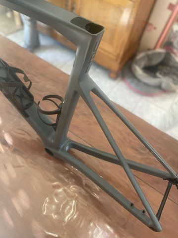 BMC Teammachine SLR 01 FIVE 2023 Frameset 2023 Road & Gravel de segunda mano, Gris claro — imagen 3 de 4