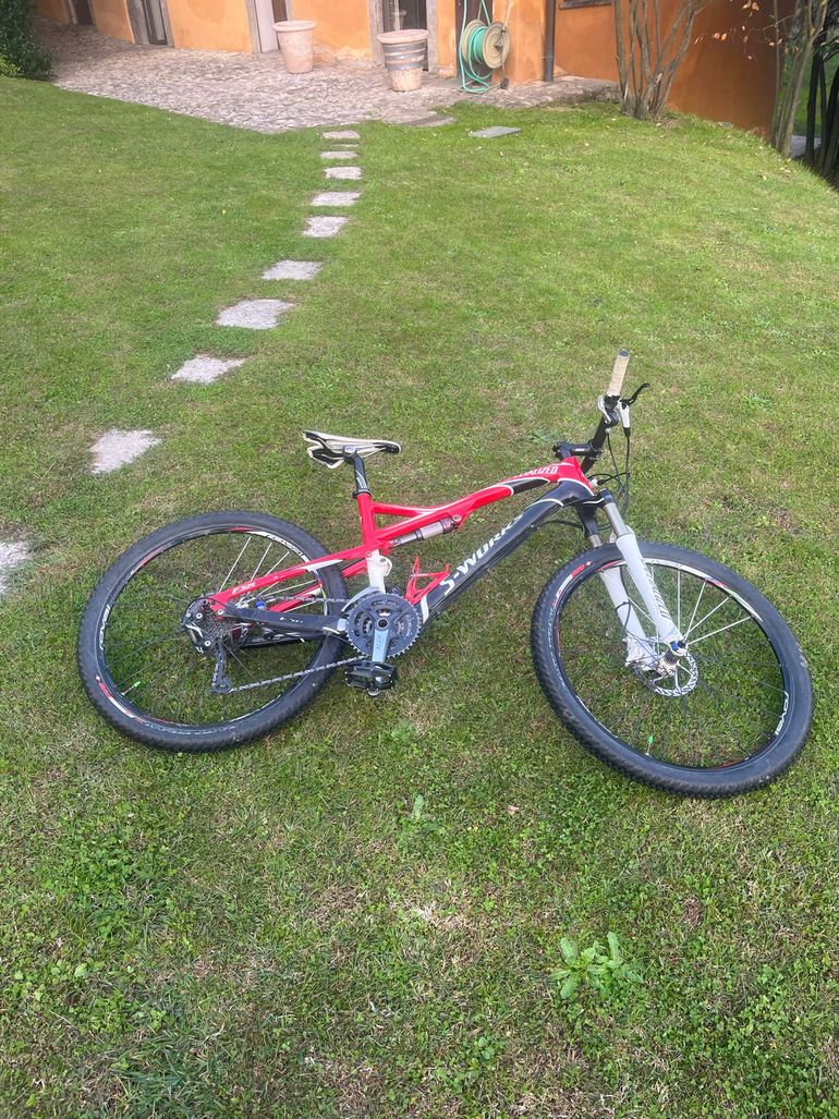 Used Specialized Epic Shimano GRX 2009 Mountainbike, Rosso — image 8 of 8