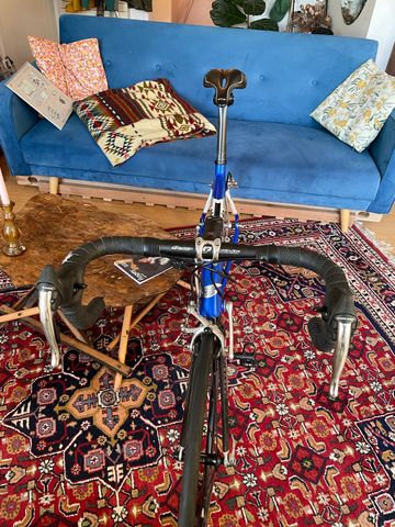 Used Stevens Stelvio Campagnolo Mirage 2007 Road & Gravel, Blue — image 5 of 9