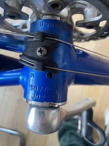 Used Stevens Stelvio Campagnolo Mirage 2007 Road & Gravel, Blue — image 8 of 9