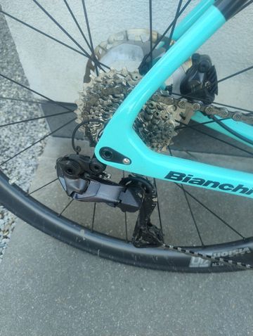 Used Bianchi Specialissima Shimano Ultegra Di2 2024 Road & Gravel, Green — image 4 of 5