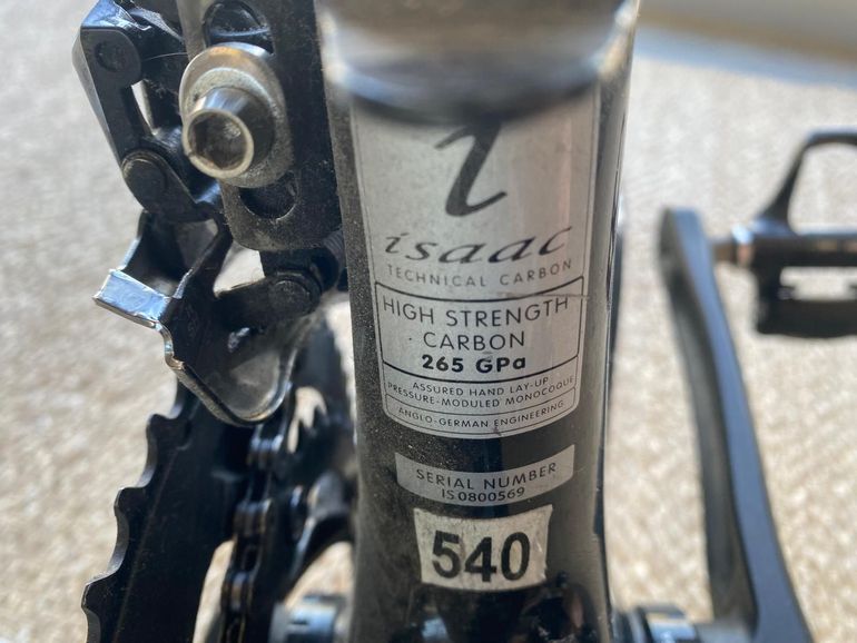 Used pascal ISAAC 2018 Road & Gravel, White — image 13 of 13