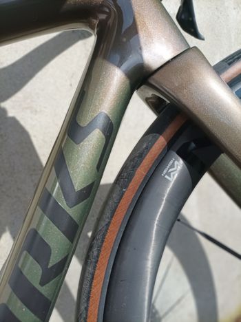 Used Specialized Tarmac Sworks Sl8 Frameset 2025 Road & Gravel, Verde — image 2 of 4