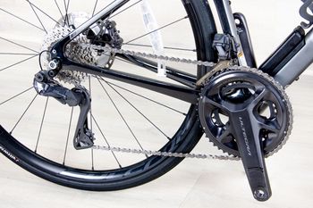 Used Cannondale Synapse Carbon 2 RLE 2024 2024 Road & Gravel, Light Gray — image 7 of 19