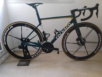 Used Colnago V3 Shimano 105 2025 Road & Gravel, Green — image 9 of 9