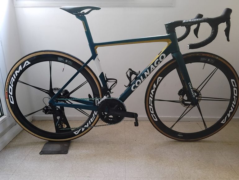 Used Colnago V3 Shimano 105 2025 Road & Gravel, Green — image 9 of 9