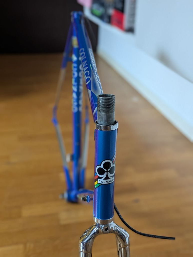 rare 1996 Colnago Tecnos frame + BB Chorus Rare 1996 Colnago Tecnos ...