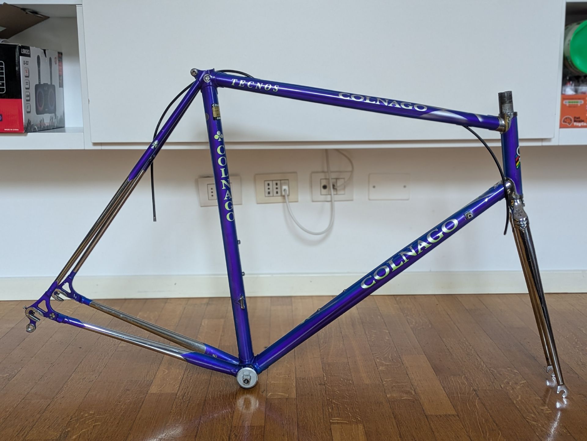 rare 1996 Colnago Tecnos frame + BB Chorus Rare 1996 Colnago Tecnos ...
