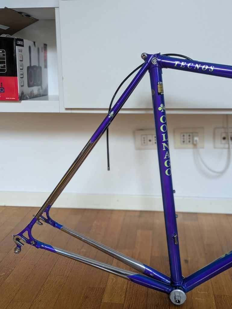 rare 1996 Colnago Tecnos frame + BB Chorus Rare 1996 Colnago Tecnos ...