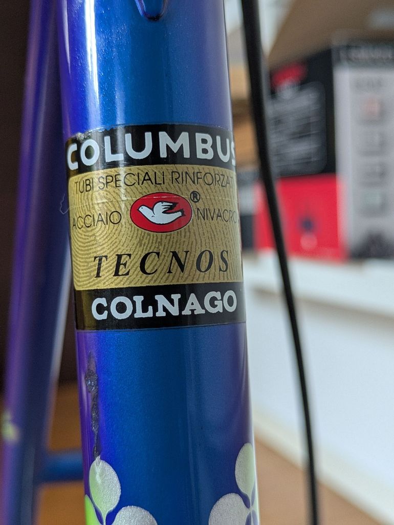 rare 1996 Colnago Tecnos frame + BB Chorus Rare 1996 Colnago Tecnos ...