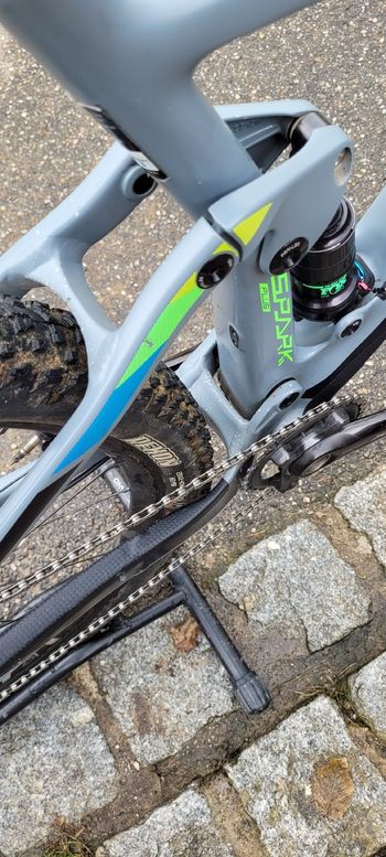 Used Scott Spark 710 Plus 2017 2017 Mountainbike, Hellgrau, 27.5 — image 5 of 13