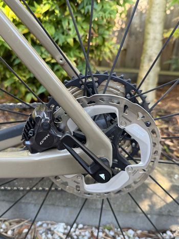 Used Canyon Grizl CF SL 8 1by 2024 2024 Road & Gravel, Orange — image 7 of 12