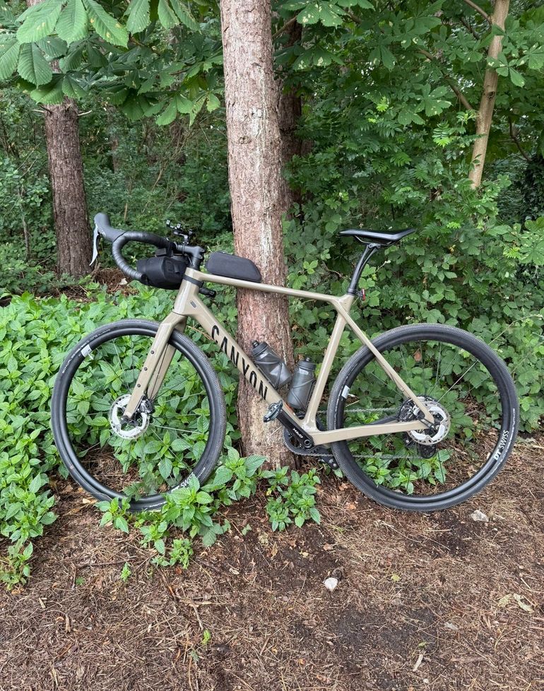 Used Canyon Grizl CF SL 8 1by 2024 2024 Road & Gravel, Orange — image 2 of 12