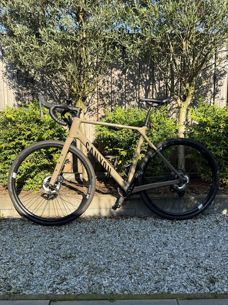 Used Canyon Grizl CF SL 8 1by 2024 2024 Road & Gravel, Orange — image 8 of 12