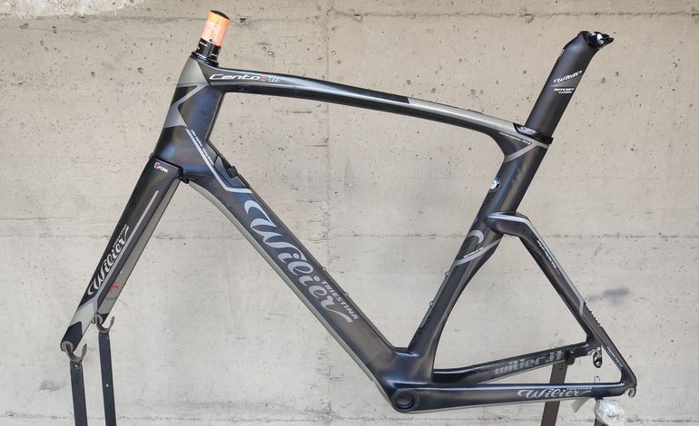 Used Wilier WILIER 101 AIR Frameset 2018 Road & Gravel, Schwarz — image 2 of 21