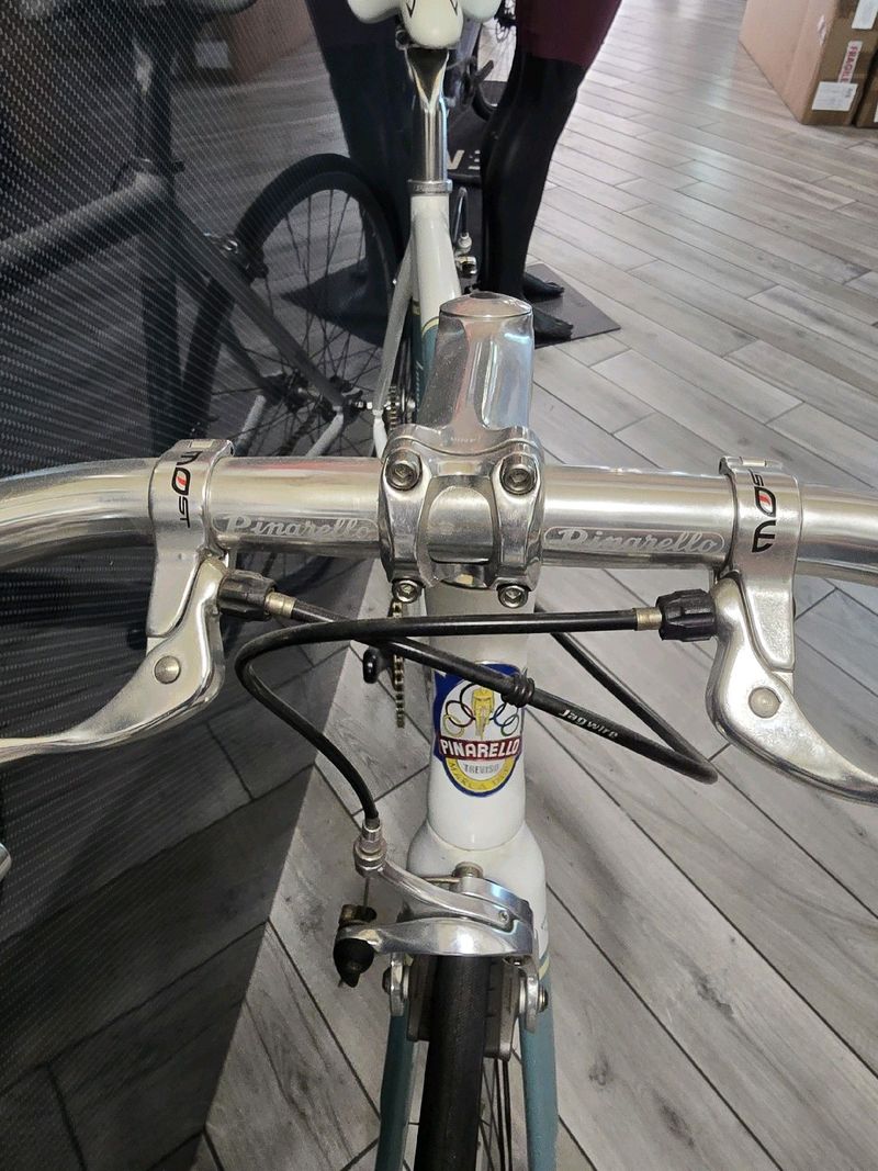 Used Pinarello Lungavita Single Speed / Fixed Gear 2015 Road & Gravel, White — image 6 of 9