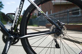 Gebrauchtes Cannondale Flash 29 Carbon 1 2012 Mountainbike, Weiß — Bild 4 von 6