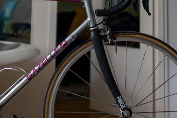 Used Gazelle Champion Mondial AA-Special 'Piet De Wit' 1994 Road & Gravel, Light Gray — image 7 of 16