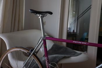 Used Gazelle Champion Mondial AA-Special 'Piet De Wit' 1994 Road & Gravel, Light Gray — image 3 of 16