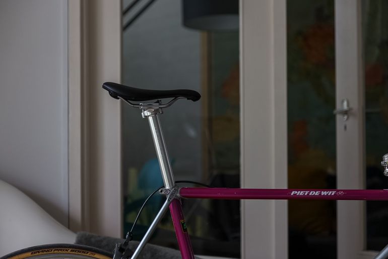 Used Gazelle Champion Mondial AA-Special 'Piet De Wit' 1994 Road & Gravel, Light Gray — image 6 of 16