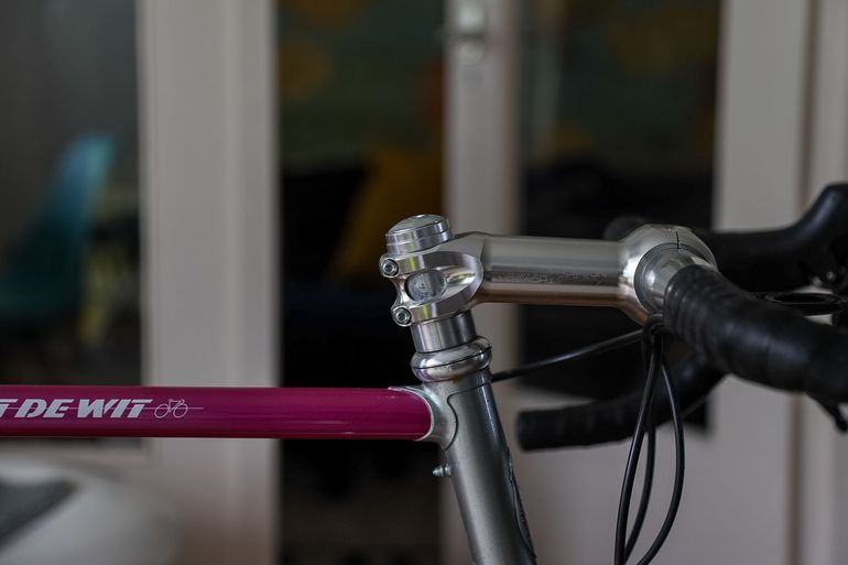 Used Gazelle Champion Mondial AA-Special 'Piet De Wit' 1994 Road & Gravel, Light Gray — image 4 of 16