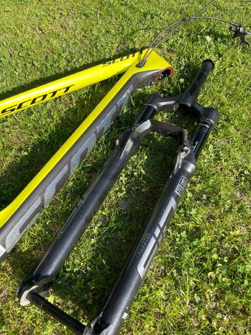 Brugt Scott Spark RC 900 World Cup 2021 Frameset 2021 Mountainbike — billede 4 af 8