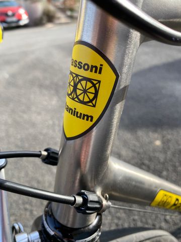 Used IS Passoni PRIMA Ti 1995 Road & Gravel, Light Gray — image 3 of 3