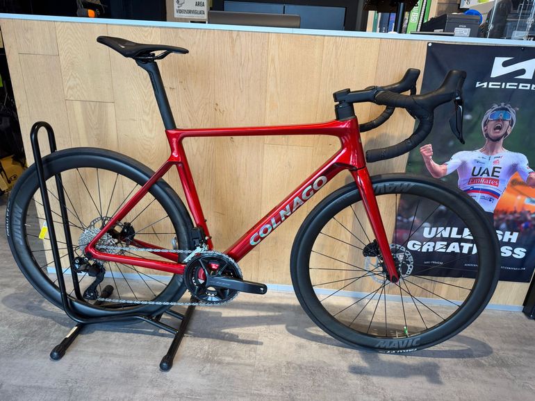 Used Colnago V4 Shimano 105 Di2 2025 2025 Road & Gravel, Red — image 1 of 8