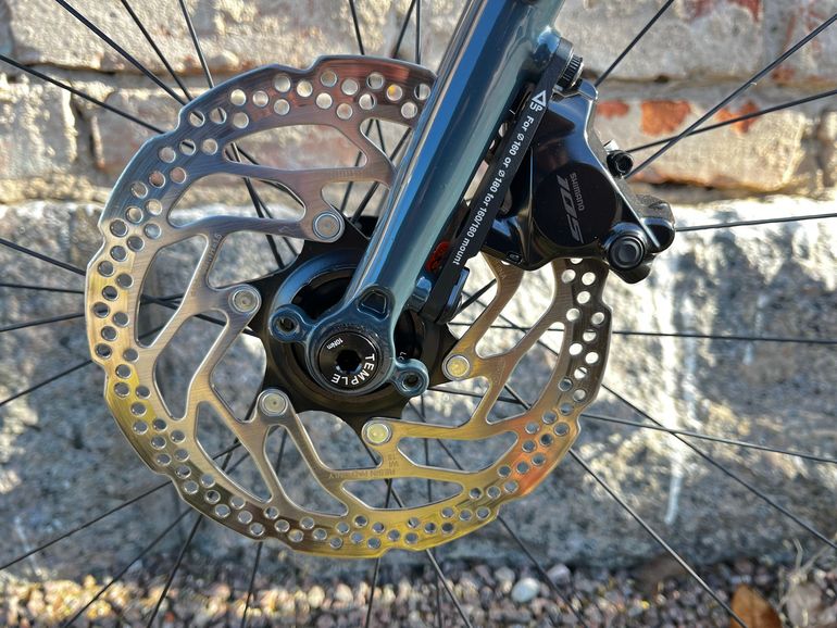 Used Temple Temple Custom Shimano 105 2025 Road & Gravel, Blue — image 13 of 16