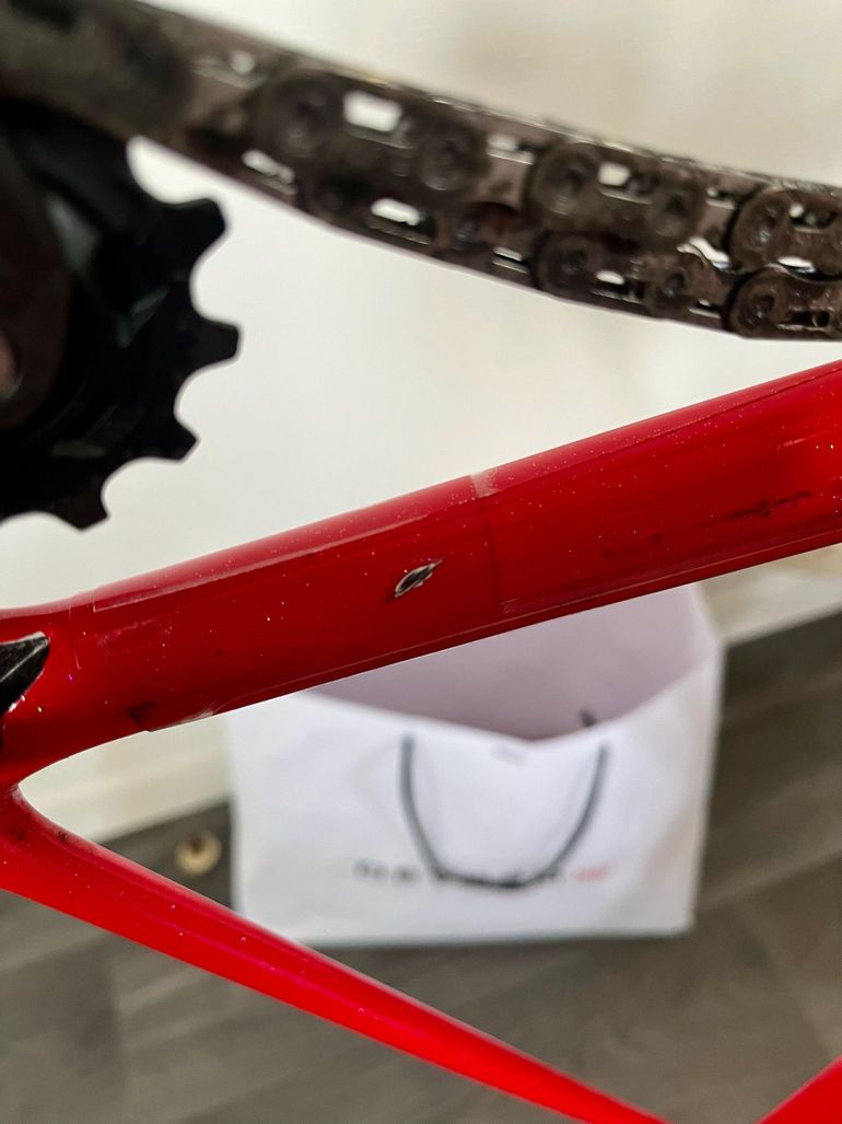 Used Cervélo R5 Frameset 2025 Road & Gravel, Red — image 6 of 6