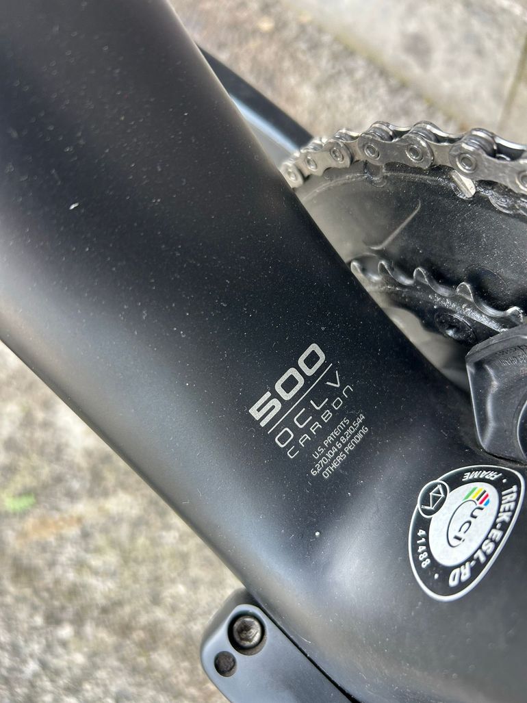 Used Trek Émonda SL 6 2020 2020 Road & Gravel, Light Gray — image 9 of 9
