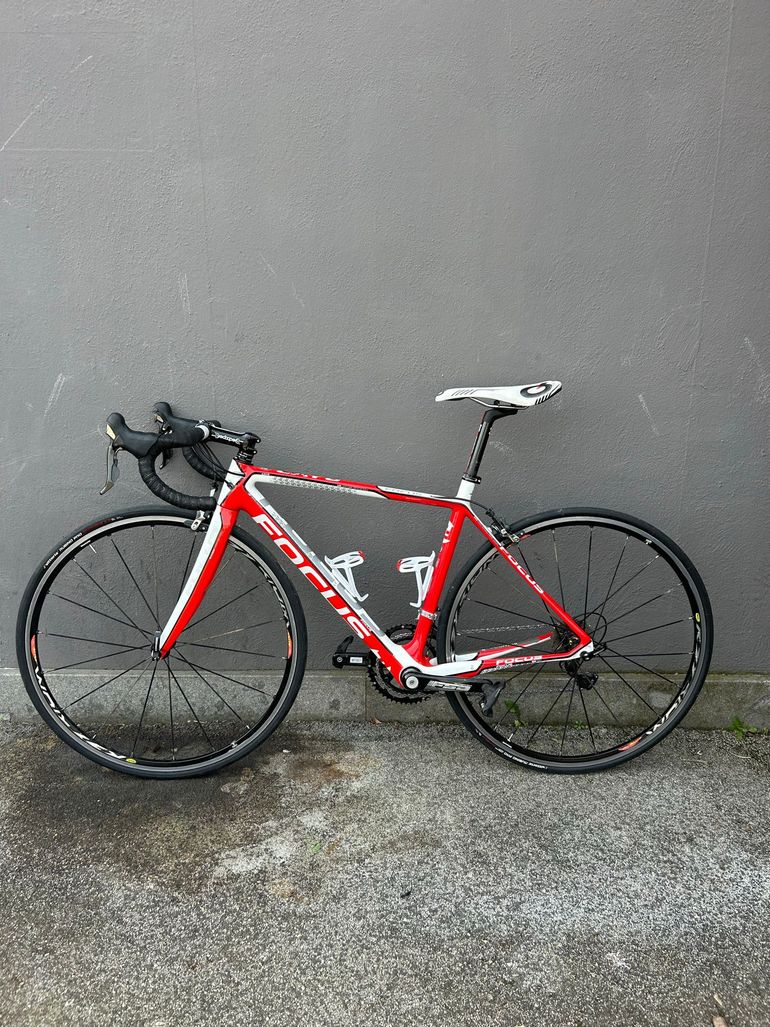 Used Focus IZALCO RACE AL Sora 2018 2018 Road & Gravel, Red — image 2 of 10