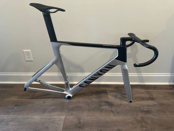 Used Canyon Aeroad CF SLX 8 AXS SPEED 2025 Frameset 2025 Road & Gravel, Light Gray — image 3 of 11