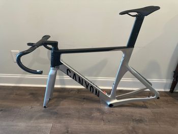 Used Canyon Aeroad CF SLX 8 AXS SPEED 2025 Frameset 2025 Road & Gravel, Light Gray — image 10 of 11