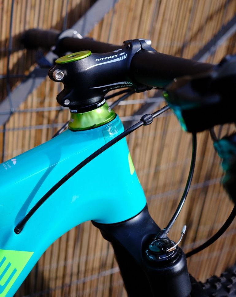 Used CUBE ACCESS WLS GTC Pro 2017 2017 Mountainbike, Green, 27.5, 29 — image 9 of 13