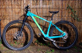 Used CUBE ACCESS WLS GTC Pro 2017 2017 Mountainbike, Green, 27.5, 29 — image 10 of 13