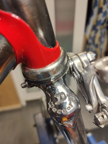 Used Daccordi Super Frameset 1985 Road & Gravel, Light Gray — image 3 of 3