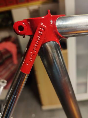 Used Daccordi Super Frameset 1985 Road & Gravel, Light Gray — image 2 of 3