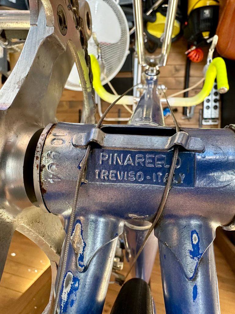 Used Pinarello Treviso Circa 1989 1989 Road & Gravel, Blau — image 21 of 47