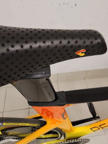 Used Pelizzoli Custom Shimano Dura Ace Di2 2025 Road & Gravel, Orange — image 15 of 18